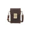 Men's Leather Wallet Bag - Brown