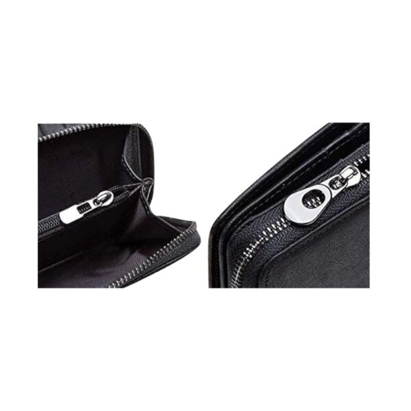 Men's Genuine Leather Wallet with Wrist Strap – Iran Leather - Image 4