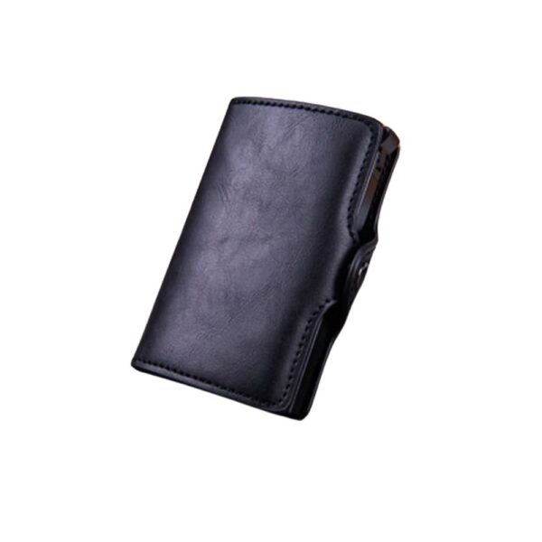 Leather Card Holder Wallet with Pop-Up System – RFID Anti-Theft - Image 7
