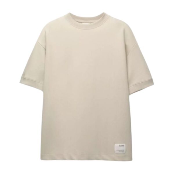 Basic Oversized T-Shirt Unisex - White - Image 3