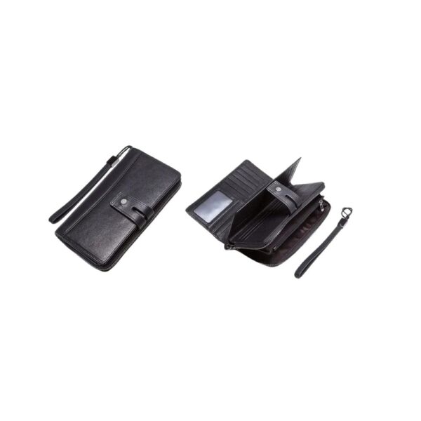 Men's Genuine Leather Wallet with Wrist Strap – Iran Leather - Image 6