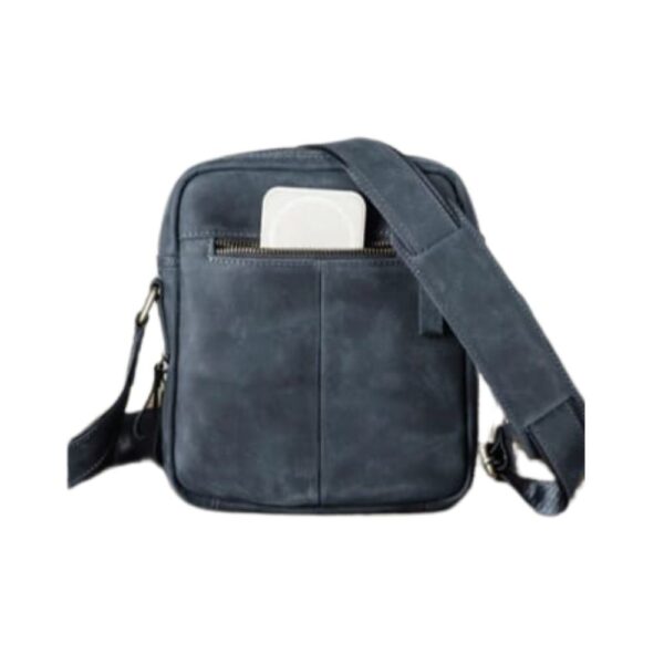 Men's Crossbody Bag in Genuine Leather – Casual & Elegant - Image 2