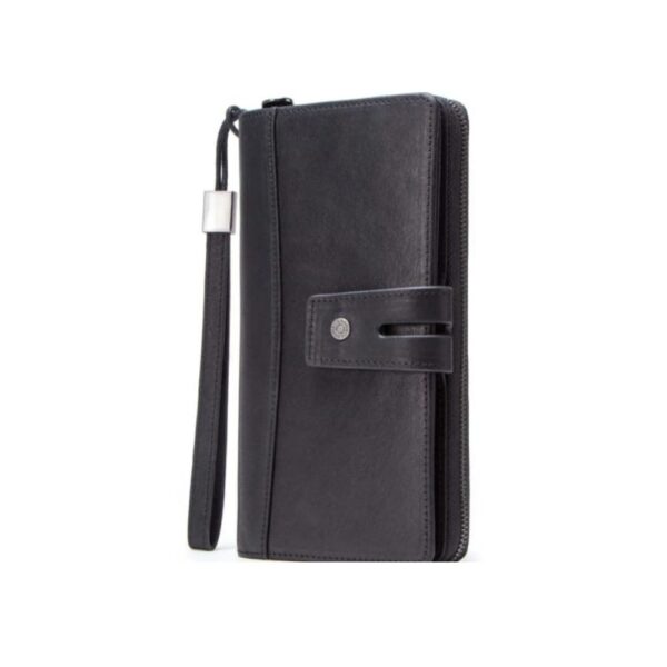Men's Genuine Leather Wallet with Wrist Strap – Iran Leather